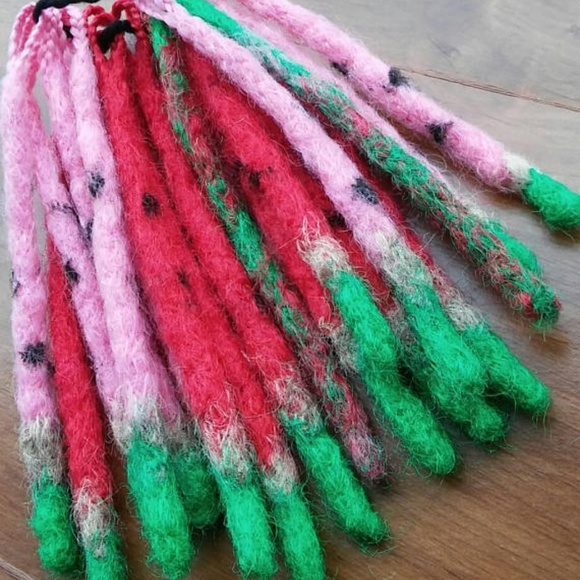Watermelon dreadlocks Natural Dreadlocks main image 4